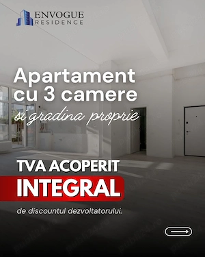 Apartament 3 cam gradina,  zona  Auchan Militari 