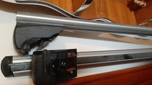 portbagaj auto aluminiu bare italia 130 ron