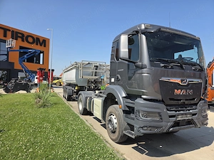 MAN TGS 18.510 4x2, 2 km, KIT BASCULARE, 7,4tone masa propie, motor 12,4litri 510 CP  - imagine 6