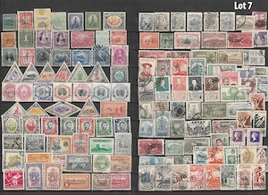 Lot timbre de colectie Nicaragua
