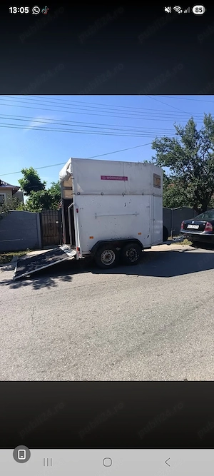 De vânzare remorcă pentru transport 2 cai   Categoria B Vând remorcă pentru transport 2 cai, în star