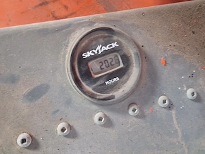 Nacela electrica la 6m, Skyjack SJ3219, 2017, 205h-3.900Eur+tva - imagine 14