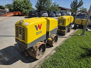 Cilindru compactor picior de oaie WACKER Neuson, 1,5t, 2018, 518h -11900 EUR+Tva - imagine 6