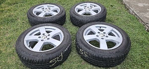 Set jante aliaj plus anvelope iarnă Barum Polaris 5, 205/55/R16, Skoda - imagine 8