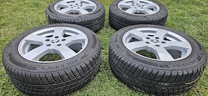 Set jante aliaj plus anvelope iarnă Barum Polaris 5, 205/55/R16, Skoda - imagine 6