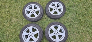 Set jante aliaj plus anvelope iarnă Barum Polaris 5, 205/55/R16, Skoda - imagine 2