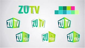 6 Autocolante ZU TV