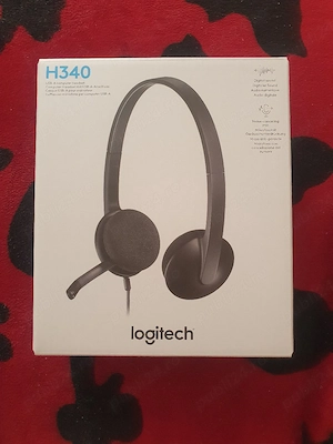 Căști USB Logitech H340 cu Microfon (Noi, la cutie)