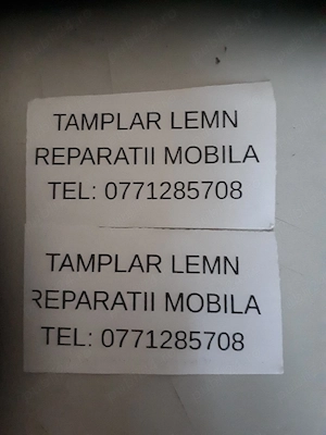 tinplar.  lemn