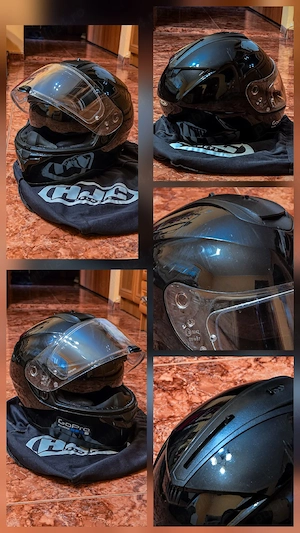 Echipament moto complet - combinezon moto, casti, casca moto, armura moto, cizme moto, manusi moto - imagine 5