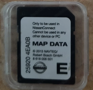 Card Hartă Nissan 