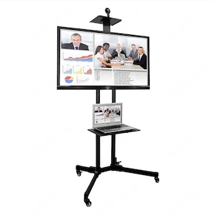 Stand Televizor Reglabil 32"-70" Suport TV Mobil de podea 