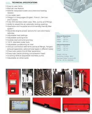 Aparat curatare filtre DPF auto - imagine 2