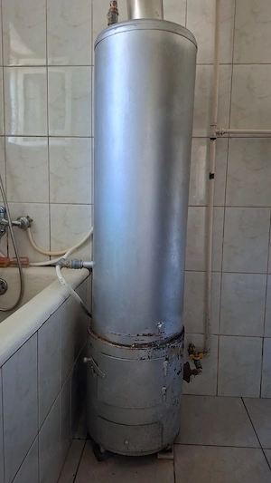 van cazan baie cu focar arzator