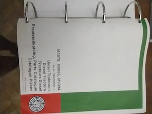 SERVICE manual  - CATALOG piese schimb  STEYR 9094 