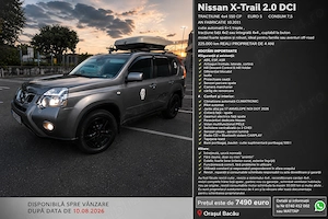 SUV 4X4 Nissan x trail t31 2011 euro 5