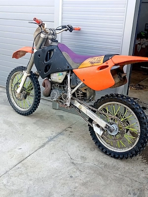 ktm sx250 2 timpi proba vorbeste merge impecabil  - imagine 5
