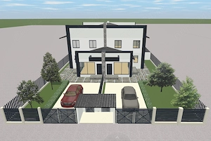 Vilă P+1 duplex la cheie cu utilități direct de la proprietar Vânători-Focșani-Vrancea - imagine 20