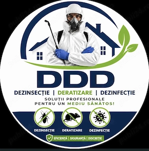 Dezinsecție,deratizare și dezinfecție 