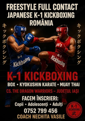 CS.The Dragon Warriors Facem Înscrieri (K-1 Kickboxing, Muay Thai, Box, Military MMA) - imagine 2