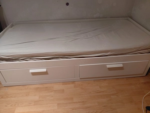 Pat divan cu saltele ikea