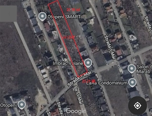 Otopeni, Str. 1Mai – Teren 4.412mp, Deschidere 23,21m | Comercial & Rezidențial - imagine 2