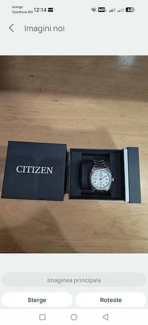Ceas original bărbătesc automatic  Citizen Mechanical NJ0100-89A