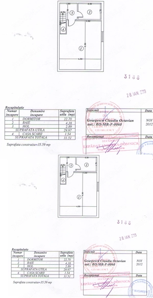 Apartament 2 camere, spațios, mobilat și utilat, gata de mutare, loc de parcare - imagine 10