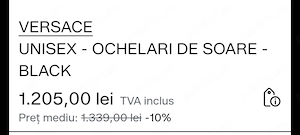 Ochelari soare Versace