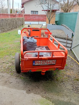 motocultor 7,5cp de vînzare și remorcă  - imagine 5