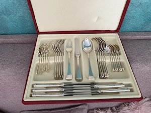 Set tacâmuri argintate lux Robbe & Berking  Avenue    30 piese