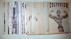 De colecție, 30 de numere din revista Culturism 1993-1996 și un suplimenti: 100 Exerciții