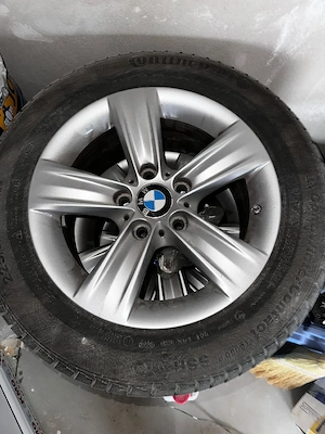 vand jante originale BMW cu cauciucuri de iarna - imagine 3