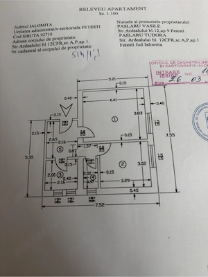 Apartament 2 camere de vânzare, str. Ardealului, Fetești Gara, jud. Ialomița - imagine 2