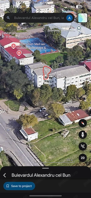 Vand Apartament cu 2 camere Decomandat.Zona alexandru cel bun. Iași - imagine 5