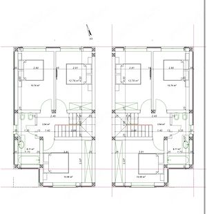 Duplex despartit prin camera tehnica, cartier nou - imagine 9