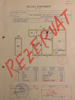 Titan, Pallady nr 3, bloc X1, 2 camere decomandate, et 2 10, boxa la demisol pe cadastru, proprietar