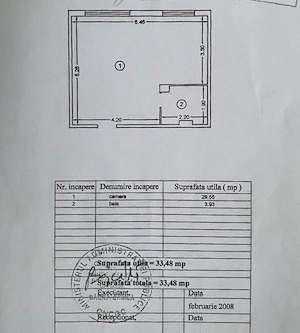 Proprietar, vând studio garsoniera la etajul 5 din 5 cu pod deasupra cu, în zona Km 4-5. - imagine 4