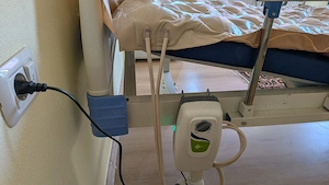Pat medical , persoana imobilizata
