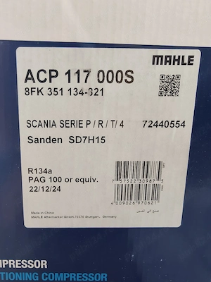 Compresor AC Scania  P/R/T 4 - imagine 2