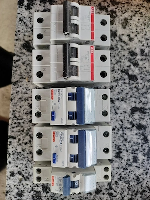 Diferențiale Gewis și Siguranțe automate 2P ABB