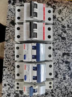 Diferențiale Gewis și Siguranțe automate 2P ABB