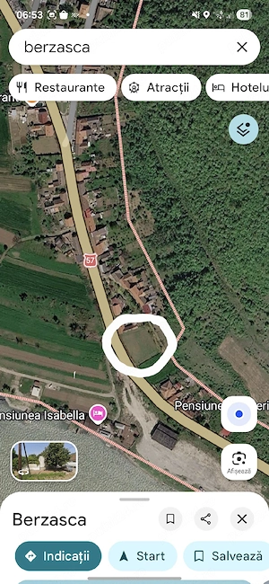Proprietar,ofer spre închiriere teren intravilan în suprafață de1.607mp,situatîn localitateaBerzasca - imagine 3