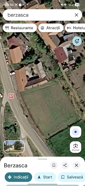 Proprietar,ofer spre închiriere teren intravilan în suprafață de1.607mp,situatîn localitateaBerzasca - imagine 2