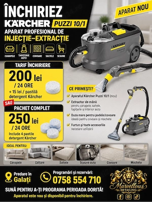 Karcher puzzi 10 1 de inchiriat in Galati