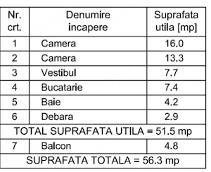 Apartament 2 camere - imagine 2