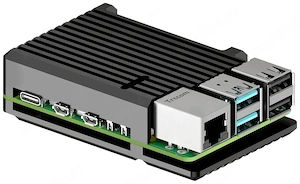 Raspberry Pi 5 8GB + Alimentator Oficial 27W + Carcasă cu Ventilator Dual