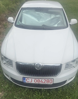Skoda superb 1.9 tdi 2010 alb - imagine 5