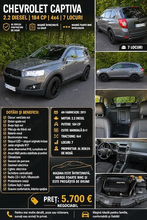 chevrolet 7 locuri - imagine 5