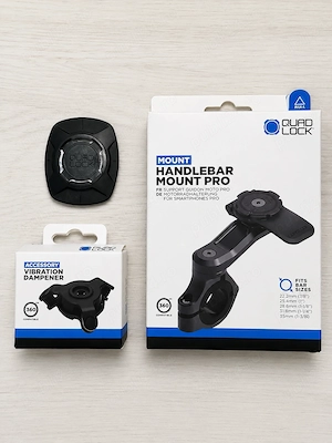 QuadLock Pro - Suport Telefon Ghidon Motocicleta - Nou, sigilat